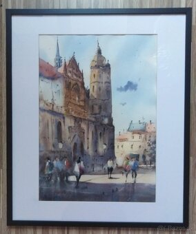 Obraz Košice Akvarel - 5