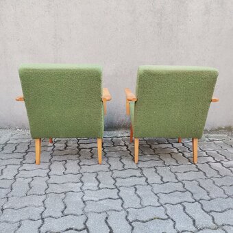 Retro kreslo Tatra Nabytok Jirak 1970 Vintage 2ks - 5