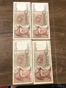 Bankovky JUHOSLAVIA 5 - 5