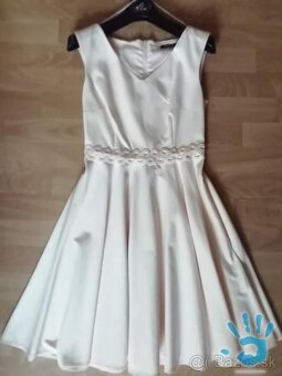 Slabo modre bodkovane saty Orsay - 5
