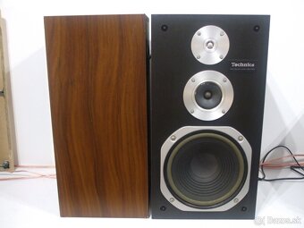 TOP stav VINTAGE reproduktory TECHNICS 48x25x22cm vyr. JAPAN - 5