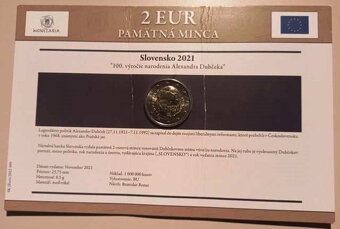 PAMÄTNÉ MINCE - Slovensko 2018 + 2021 - 5