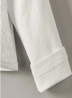 Svetrík bolerko prijímanie birmovka svadba rôzne veľkosti - 5