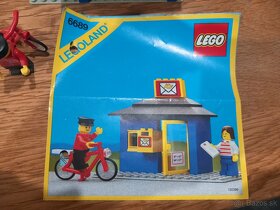 Stare Lego Legoland 6689 pošta z roku 1985 - 5