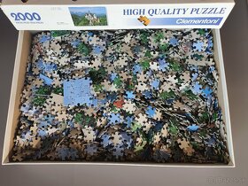 Puzzle 3000 a puzzle 2000 dielikov - 5