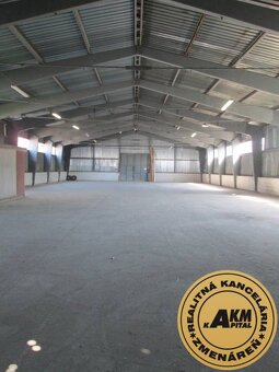 Prenájom oceľovej haly s rampou, 324 m2 Zvolen - 5