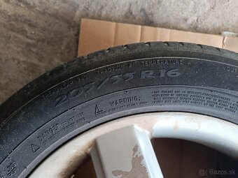 Predám disky s pneumatikami 205/55 R16 - 5