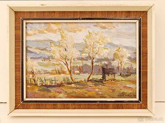 Obrazy Josef OŠKRDA, olejeomalby 46x53 - 5