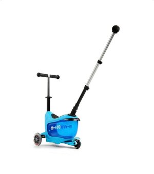 Predám kolobežku / odrážadlo Micro Mini2go Deluxe+ Blue - 5