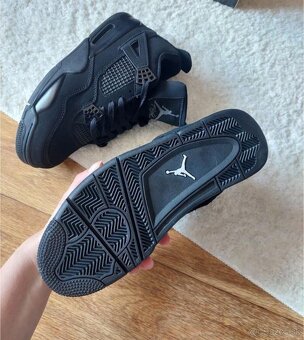 Nike Jordan 4 čierne veľkosť 40 nové black - 5