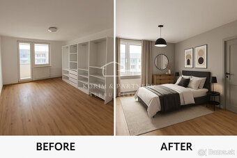 Veľký trojizbový byt s dvomi balkónmi na predaj, Komárno - 5