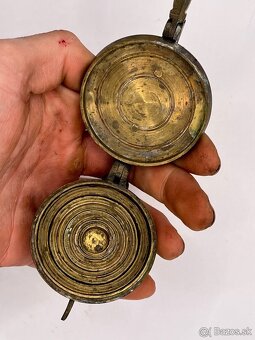 Mosadzné závažia - 5