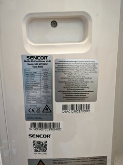 Mobilná klimatizácia Sencor SAC MT1240C Wi-Fi - 5
