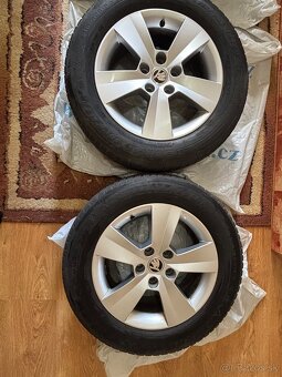 Originál alu disky Škoda 5x112 R16 - 5