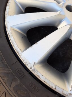 Disky 17" 7J 4x98 58 ET31 s pneu 225/45 R17 - 5