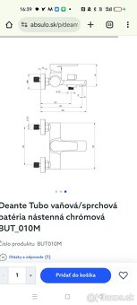 Sprchový set but 010M - 5
