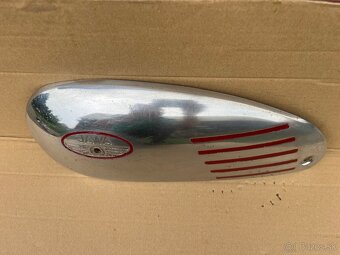 Chromový kryt nádrže pre Jawa Panelka / Športka - 5