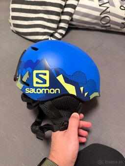 detska lyziarska prilba salomon 49-53cm - 5