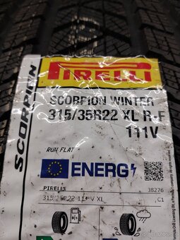 2ks Pirelli Scorpion Winter 315/35R22 RFT - 5