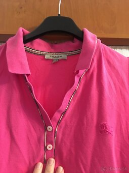 BURBERRY originál dámske tricko L - 5