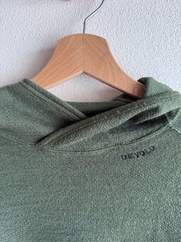 Merino mikina Devold Expedition Merino 235 Hoodie Man Green - 5