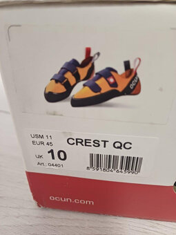 Nové lezečky Ocun crest QC veľ. 45/10 - 5