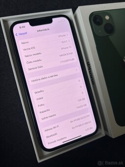iPhone 13 128GB Green - 5