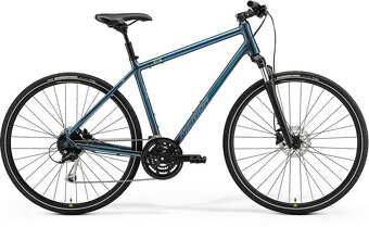 Merida CROSSWAY 100 teal modrý(limetkový) - 5