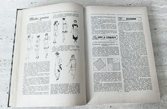 Časopisy Šťastný domov, dva kompletní ročníky 1923 a 1924 - 5