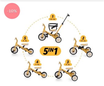 5v1 trojkolka petite&mars - 5