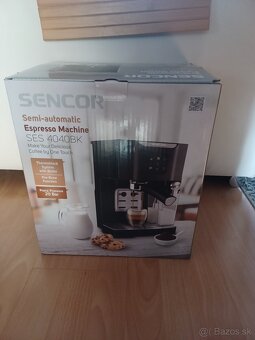 Predám kávovar Sencor SES 4040BK - 5