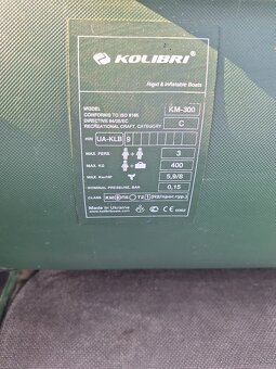 Nafukovací čln Kolibri motor Yamaha - 5