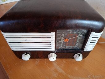 Talisman 306U mensie bakelitove radio - 5