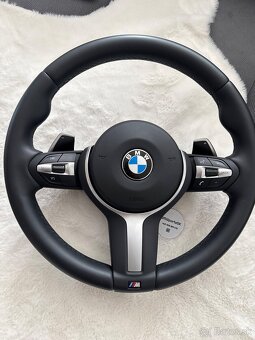 Predám BMW volant Mpacket F10/F01 s pádlami - 5
