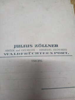 Papier Maďar.kralovska pošta.tiskopis - 5