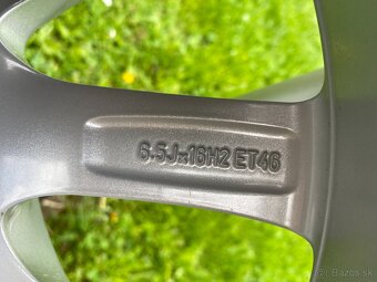 Sada kolies originál Audi A3 8V, 5x112 R16 + 205/55 R16 - 5