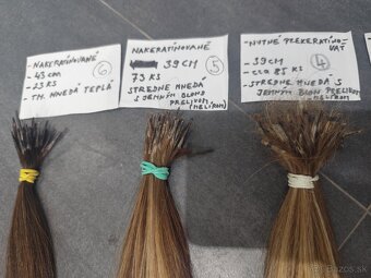 Predám ľudské vlasy na nadpájanie - 5