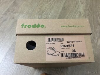 Celoročné kožené topánky Froddo, veľkosť 26 - 5