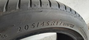 205/45r17 letne pneumatiky Dunlop - 5