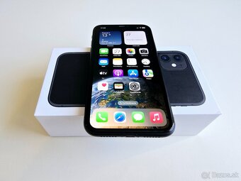 APPLE IPHONE 11 64GB BLACK,ZDRAVIE BATERKY 100% - 5