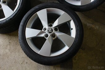 17”--ORIG-------ŠKODA OCTAVIA-----5x112 R17---LETNA SADA - 5