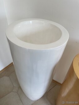 glamour Biela luxusna vaza 105cm - 55% - 5