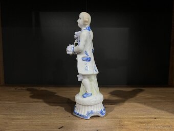 Retro čínska porcelánová soška - 5