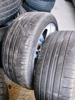 4ks alu disky orig. Audi 5x112 R20 pneu 255/45 r20 - 5