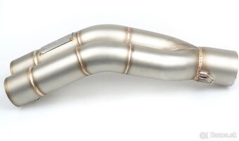 Športový Nový univerzálny moto výfuk nerezový Logo: Mivv - 5