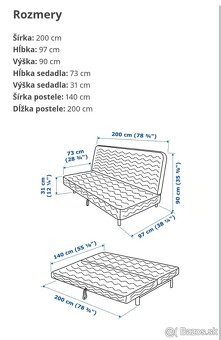Pohovka IKEA NYHAMN - 5