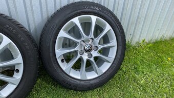 Letná sada kolies VW Golf 7, 5x112 R16 + pneu 205/55 R16 - 5