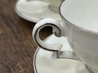 Retro veľká čajová súprava československý porcelán MZ - 5