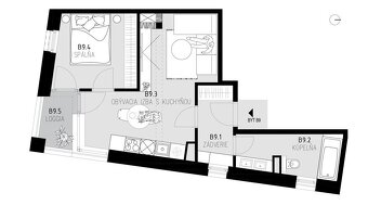 IDEÁLNE BÝVANIE | 2-IZB. INVESTIČNÝ BYT-TURČIANSKE TEPLICE - 5