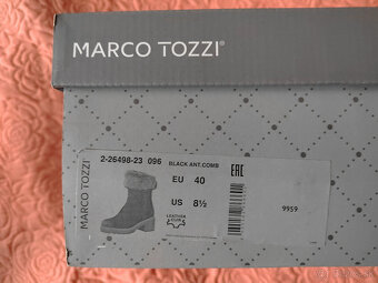 Dámske členkové čižmy č.40 - 5